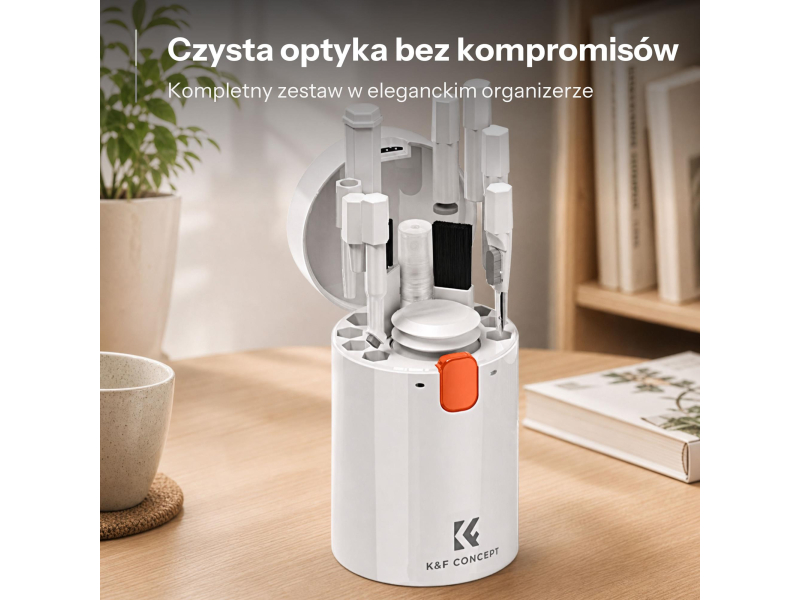 K&F Concept Zestaw akcesoriów czyszczących 20w1 do elektroniki