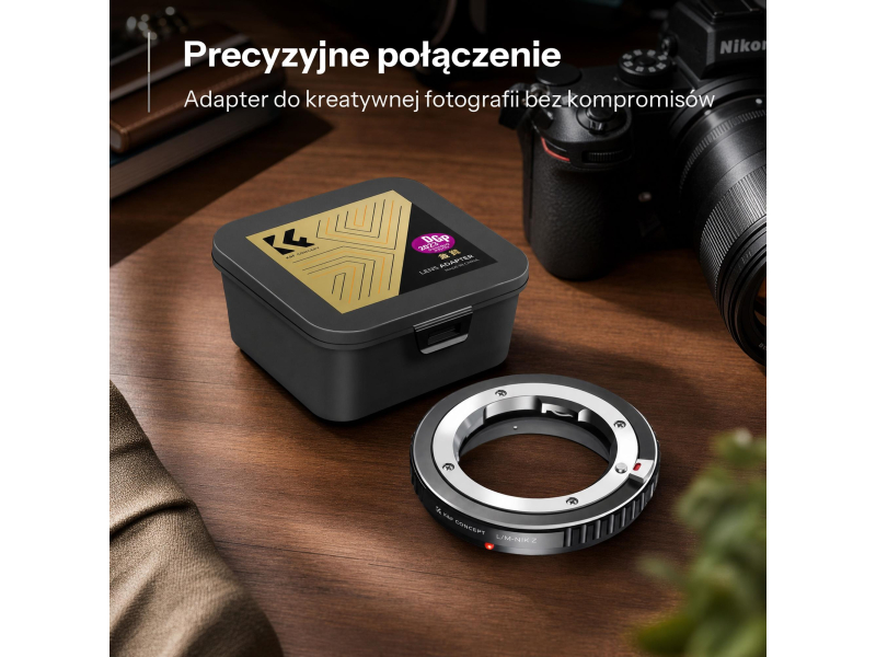 K&F Concept Adapter bagnetowy - Leica M / Nikon Z