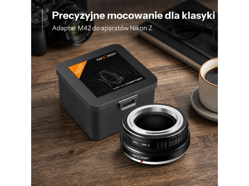 K&F Concept Adapter bagnetowy - M42 / Nikon Z