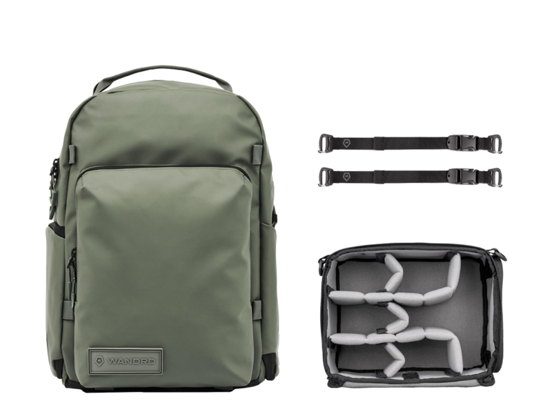 WANDRD PRVKE 21L Pocket Photo Bundle Wasatch Green