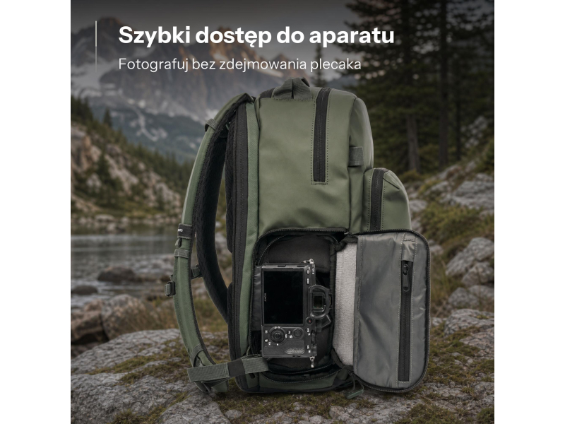 WANDRD PRVKE 21L Pocket Photo Bundle Wasatch Green