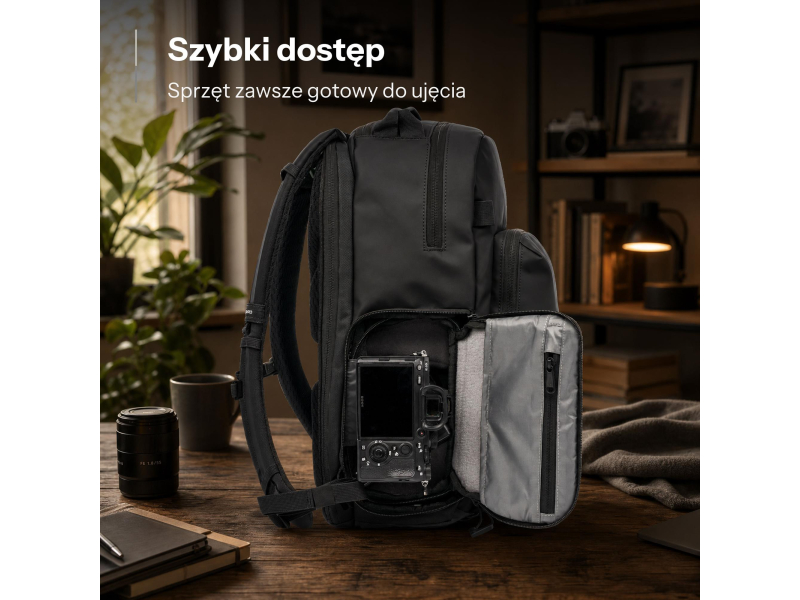 WANDRD PRVKE 31L Pocket Photo Bundle Black