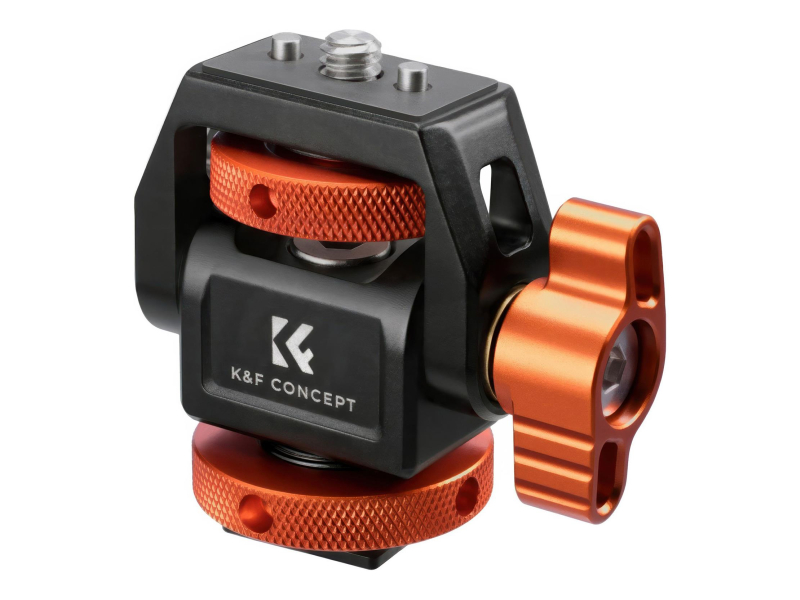 K&F Concept Uchwyt montażowy do monitora MS-42 - pomarańczowo-czarny