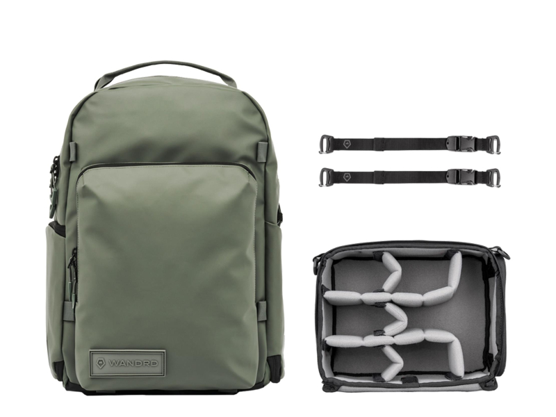 WANDRD PRVKE 31L Pocket Photo Bundle Wasatch Green