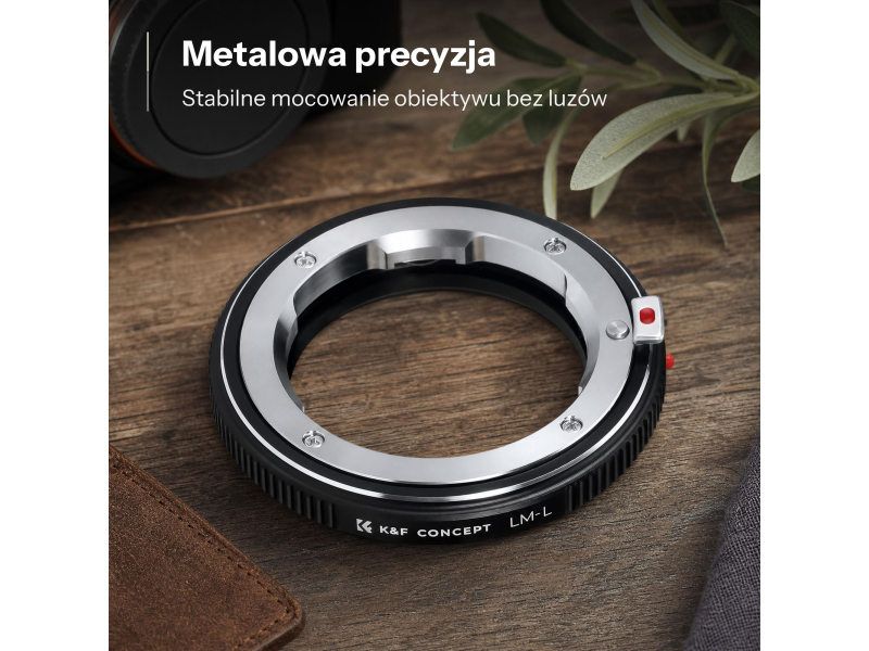 K&F Concept Adapter bagnetowy - Leica M / Leica L