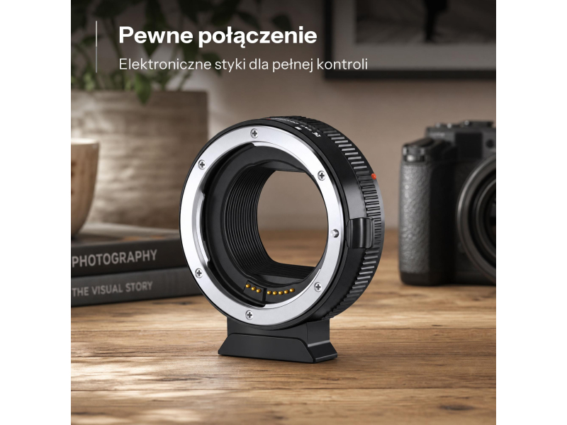 K&F Concept Adapter bagnetowy - Canon EF / Canon RF