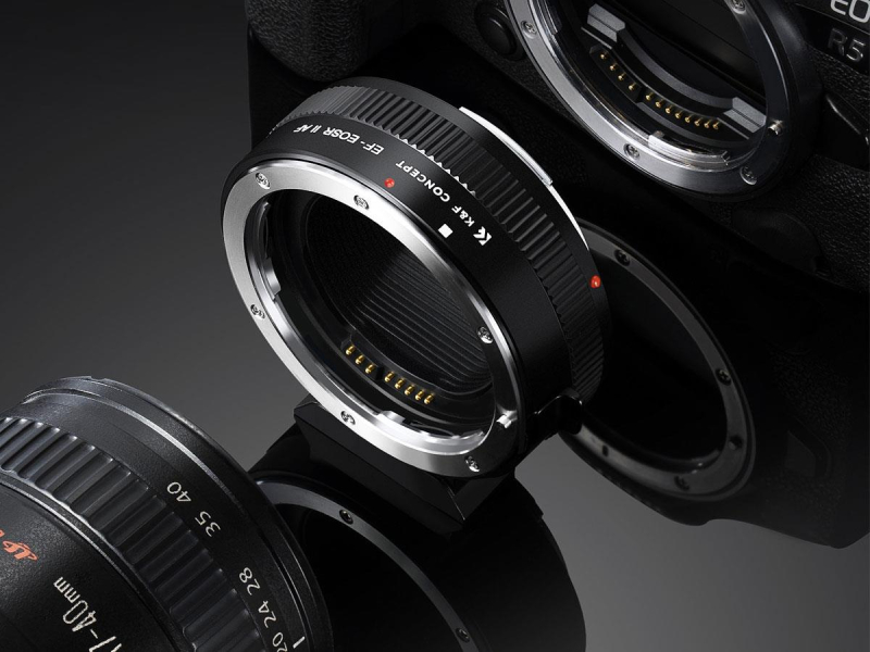 K&F Concept Adapter bagnetowy - Canon EF / Canon RF