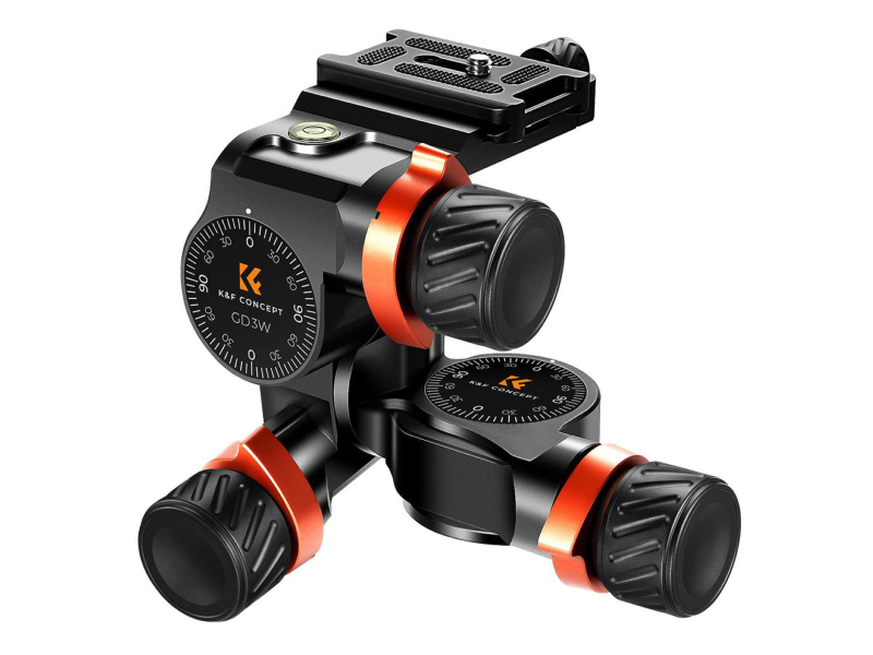 K&F Concept 3D z przekładnią zębatą GD3W