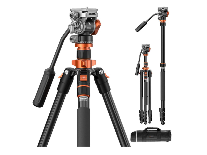 K&F Concept Video K234A7 z głowicą FH-03