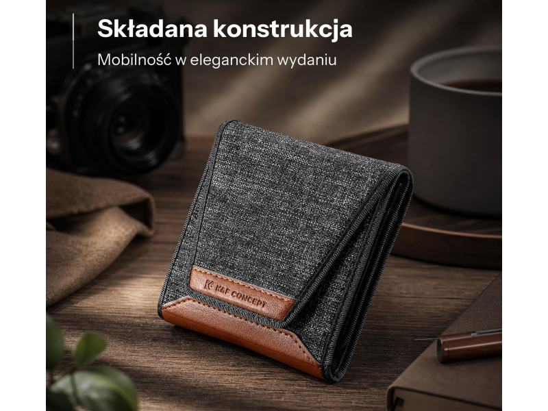 K&F Concept Pokrowiec na filtry 840D - 82 mm