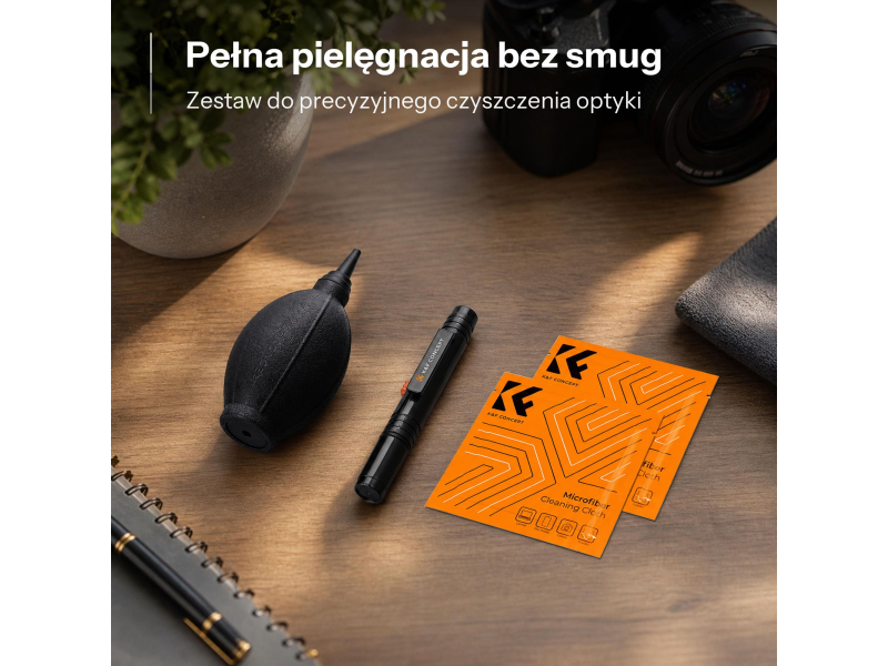K&F Concept Zestaw czyszczący Cleaning Kit 3w1