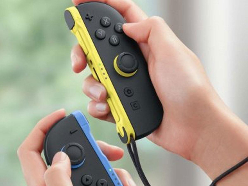 Kontrolery Joy-Con 2 Pair Blue/Light Yellow do Nintendo Switch 2 - Funkcja myszy