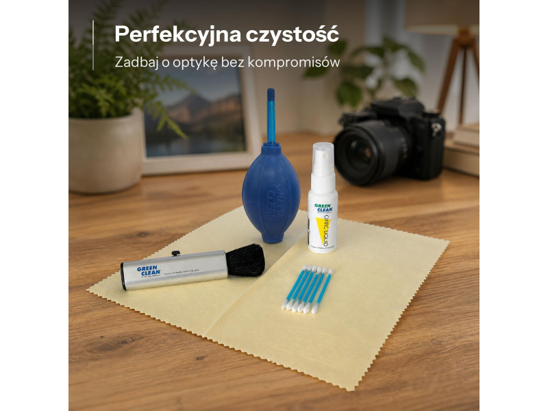 Green Clean Podstawowy zestaw czyszczący do aparatów