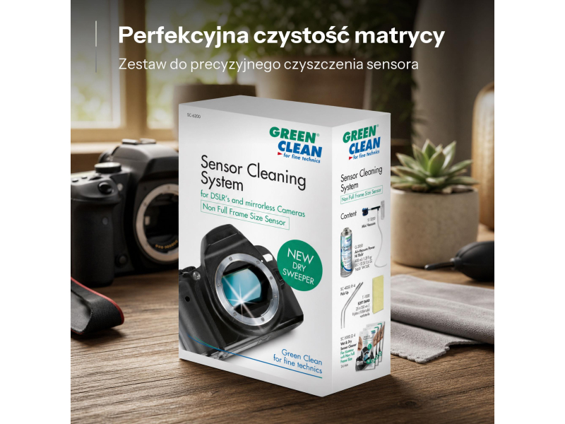 Green Clean Zestaw do czyszczenia niepełnoklatkowych matryc