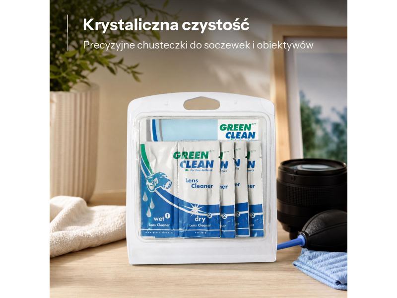 Green Clean Ściereczka do soczewek fotograficznych