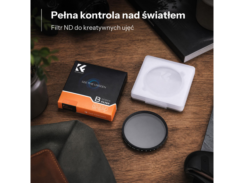 K&F Concept B-Series Fader ND2-400 - 55 mm