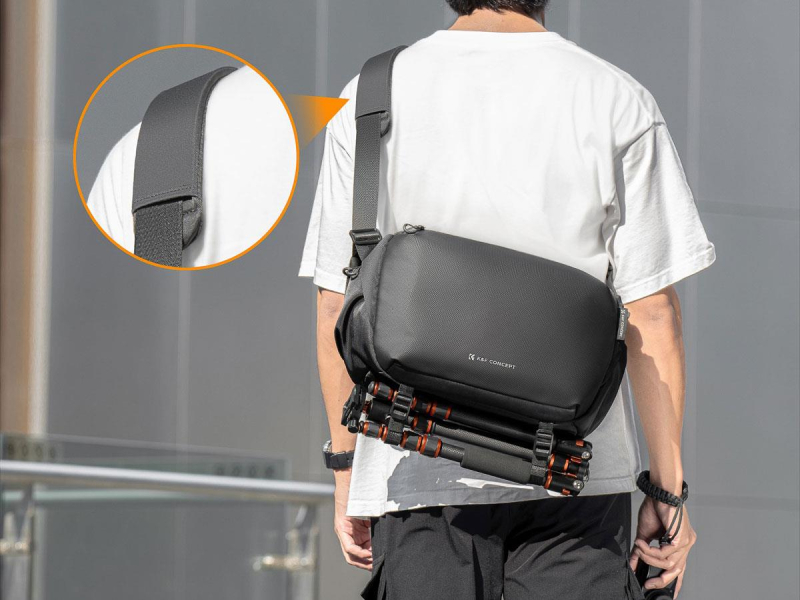 K&F Concept Urban Wander Sling 12 l - czarna