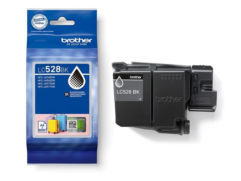 Brother LC-528BK black 6000 str.