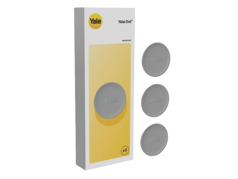 Yale Dot 3-Pack  (Silver)