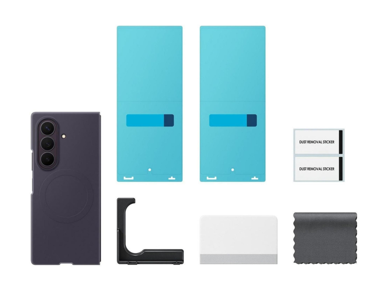 Samsung Silicone Magnet do Fold Ultra fioletowy