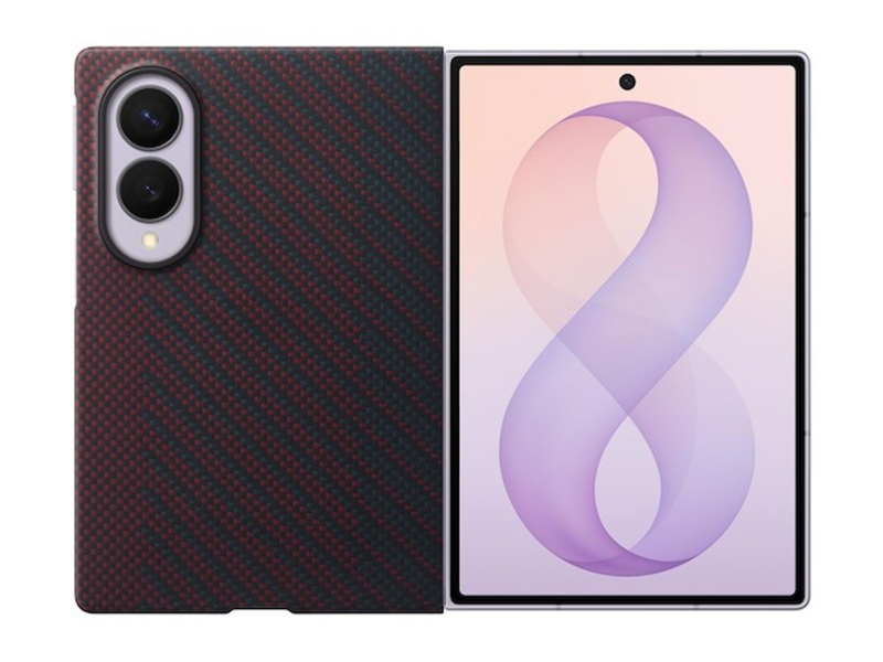 Samsung Carbon Magnet do Fold 8 czerwony