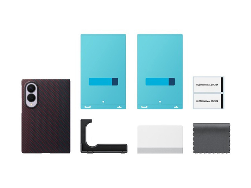 Samsung Carbon Magnet do Fold 8 czerwony