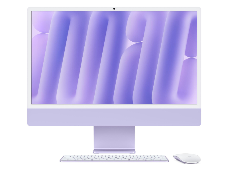Apple iMac 24 M4/24GB/512/MacOS Retina 4,5K Fioletowy 8R GPU