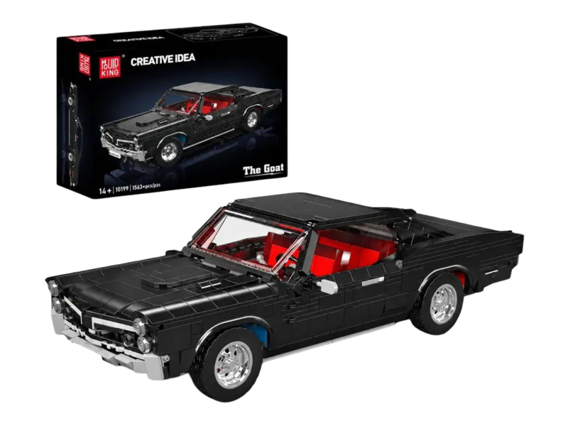 Mould King Klocki konstrukcyjne Klasyczny muscle car GTO 1563 el.