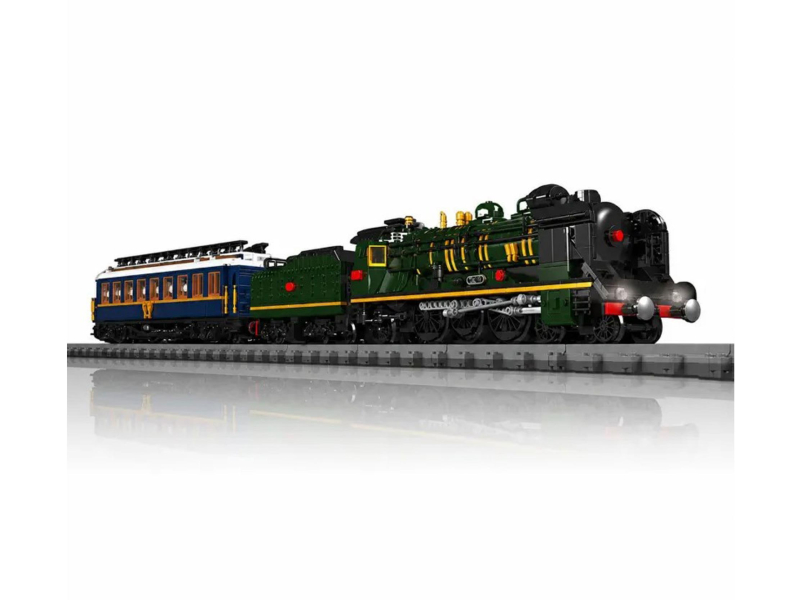Mould King Klocki konstrukcyjne Lokomotywa parowa Orient Express 4261el