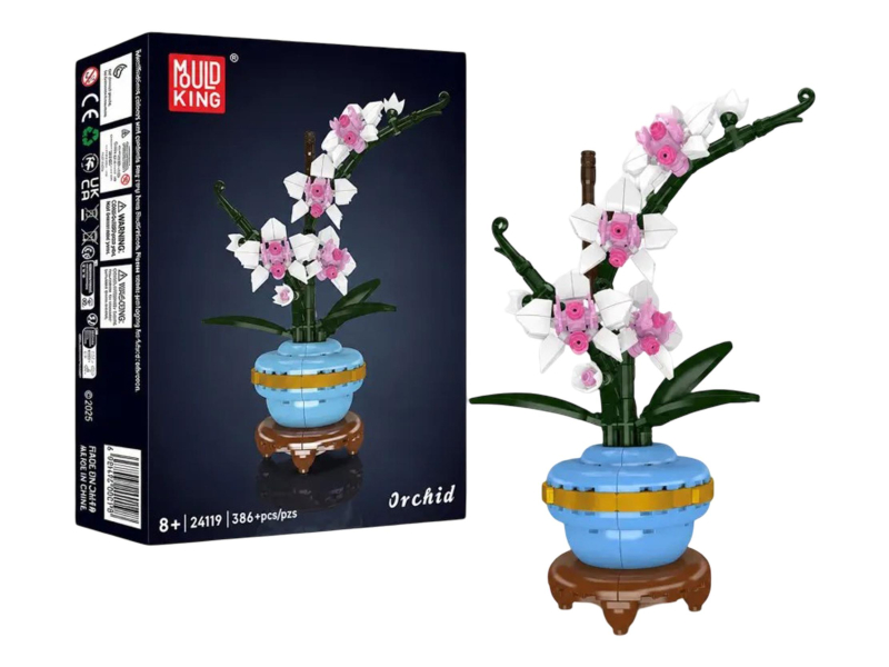 Mould King Klocki konstrukcyjne Orchidea botaniczna 386 el. zestaw 2411