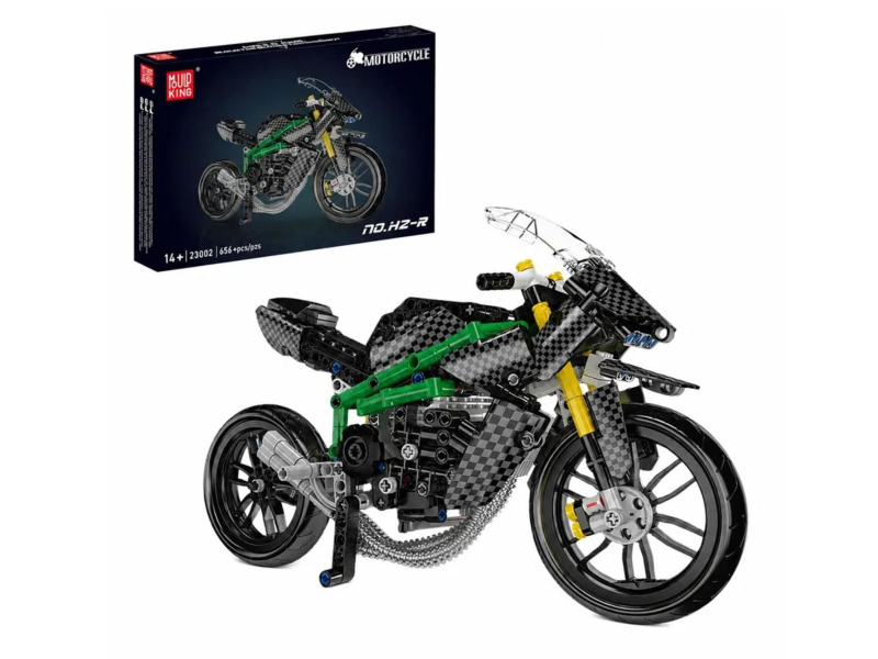 Mould King Klocki konstrukcyjne Model motocykla HZ 656 el. zestaw 23002