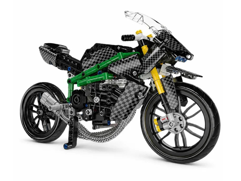 Mould King Klocki konstrukcyjne Model motocykla HZ 656 el. zestaw 23002
