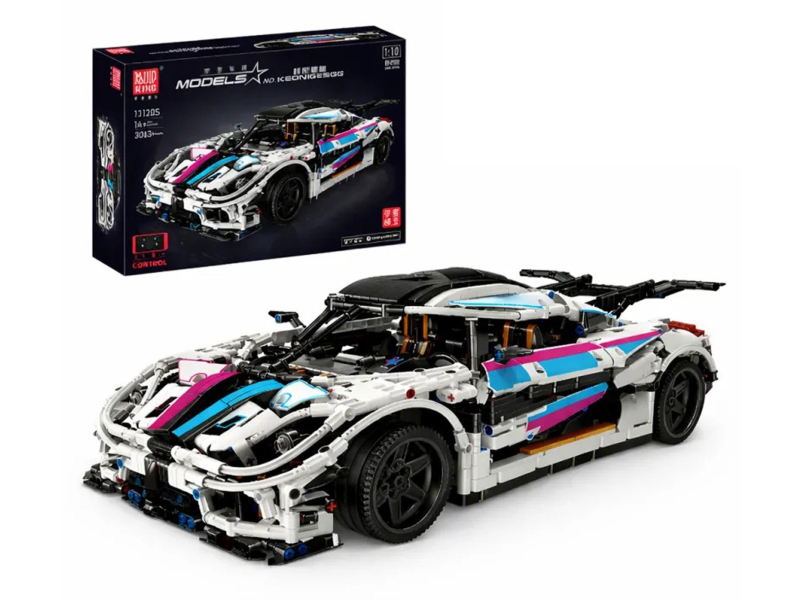 Mould King Klocki konstrukcyjne Zdalnie Sterowany Supersamochód Regera