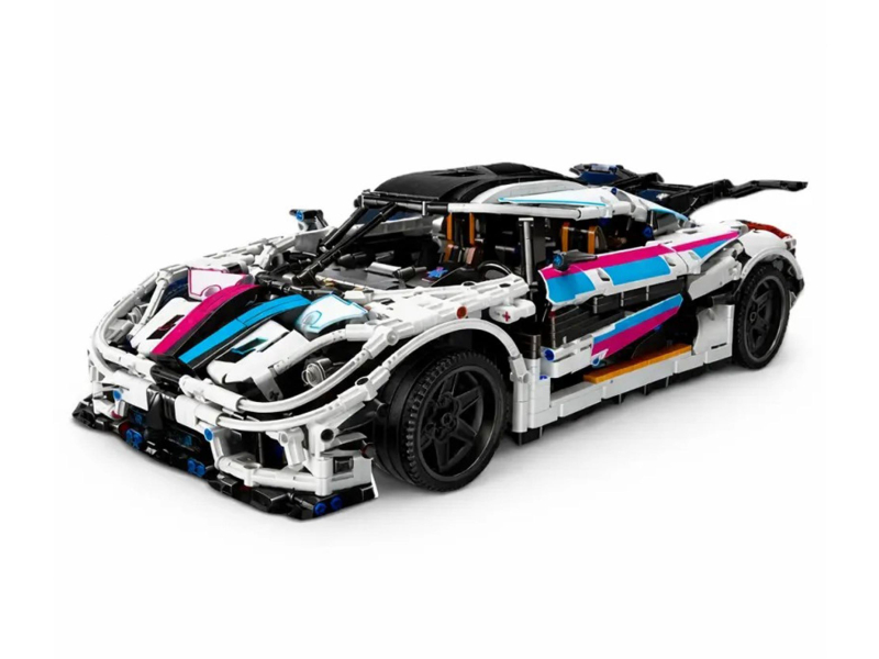 Mould King Klocki konstrukcyjne Zdalnie Sterowany Supersamochód Regera