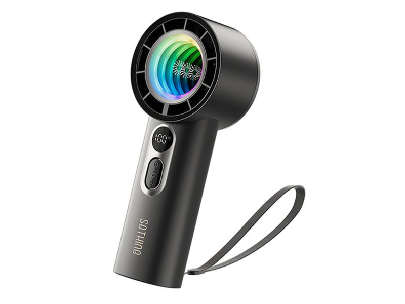 Sothing Ręczny wentylator Abyss Colorful Light 3600mAh szary