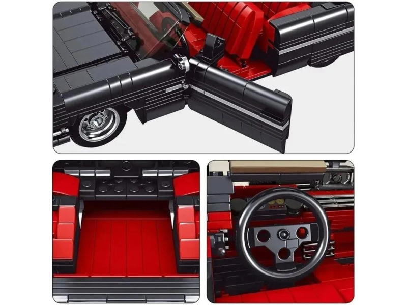 Mould King Klocki konstrukcyjne Model samochodu Cadi 1324 el. zestaw 10
