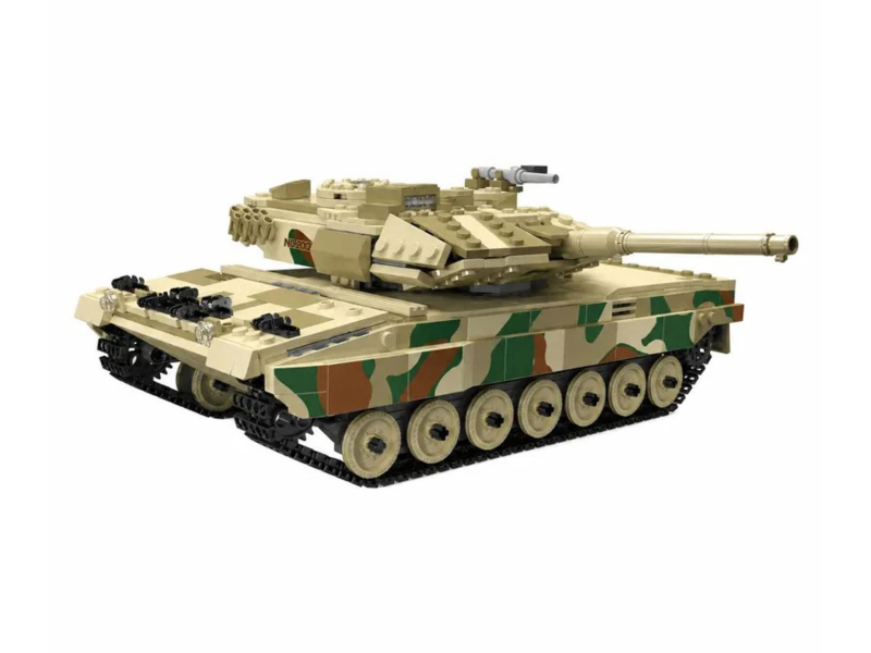 Mould King Klocki konstrukcyjne Zdalnie sterowany czołg Leopard 2 1100