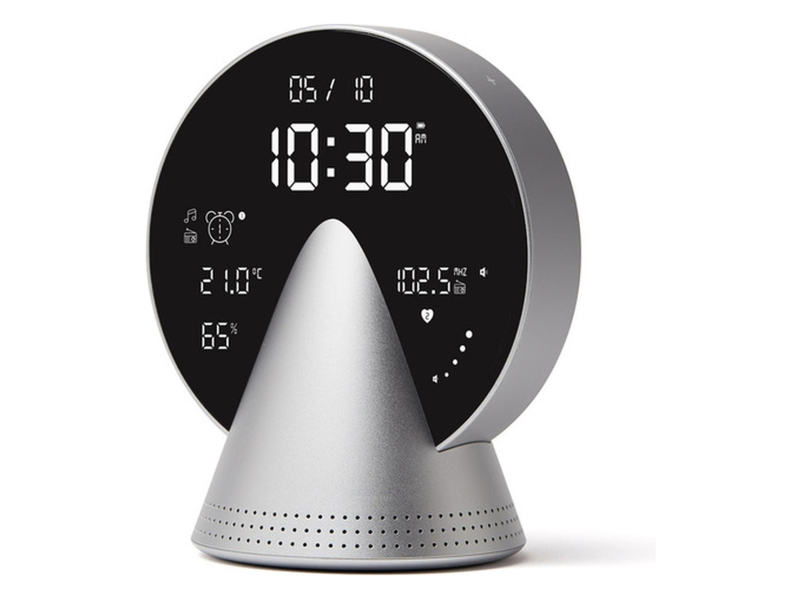 LEXON Conic Clock Aluminium