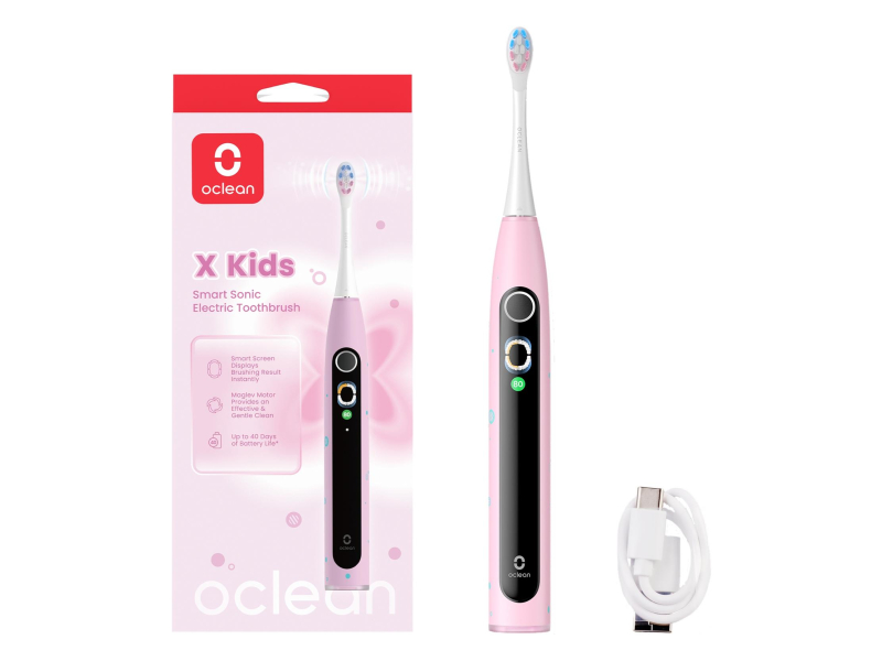 Oclean Oclean Szczoteczka soniczna X Kids (różowa)