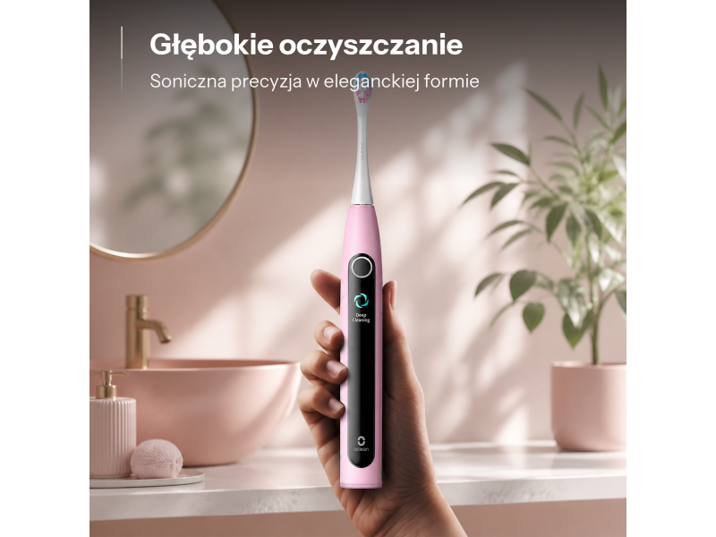 Oclean Oclean Szczoteczka soniczna X Kids (różowa)