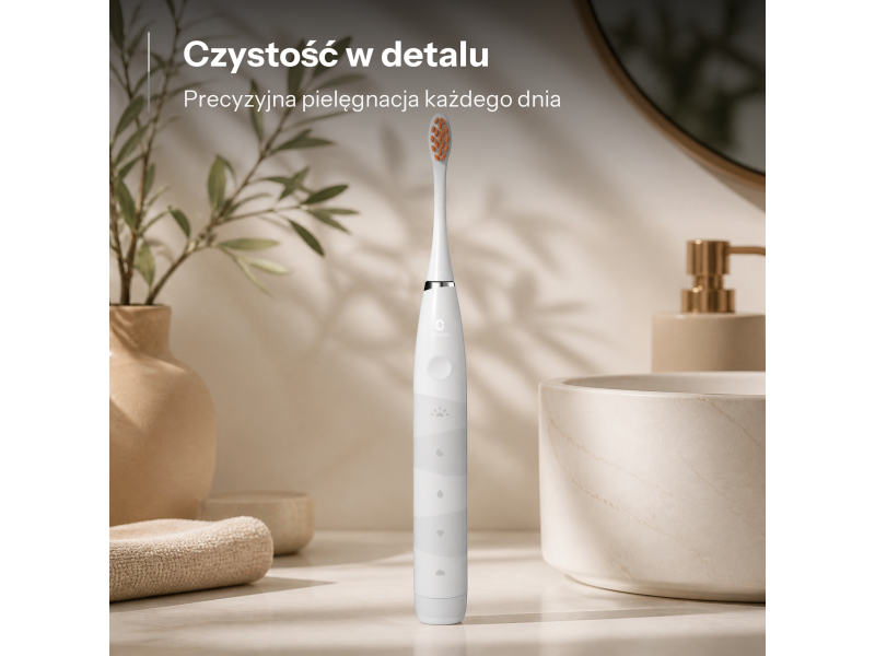 Oclean Oclean Szczoteczka soniczna Flow S (biała)
