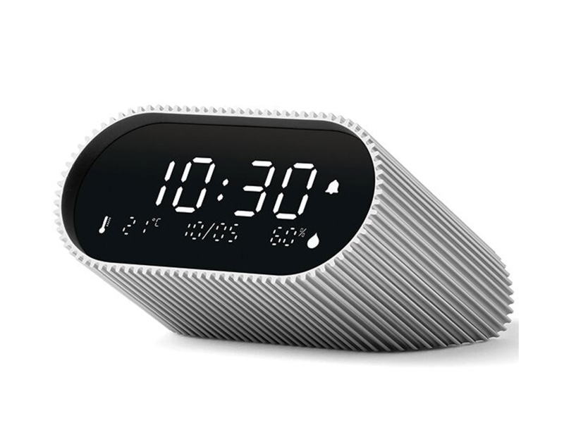 LEXON Ray Clock Aluminum LR155RA3