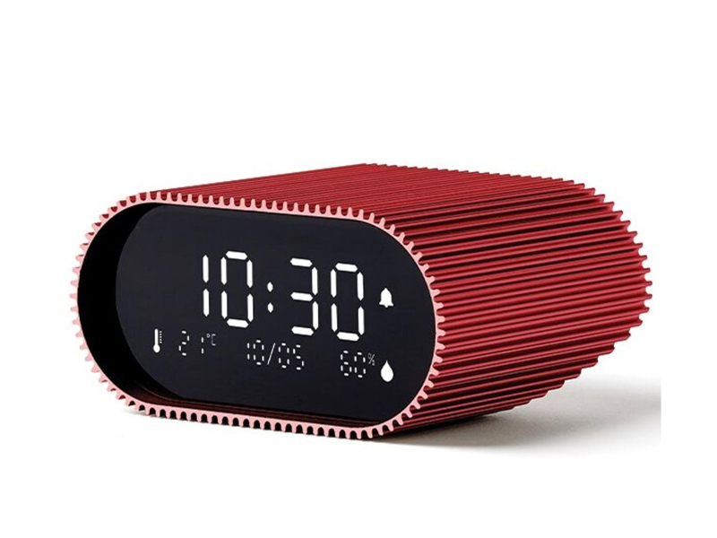 LEXON Ray Clock Saguine Red LR155SR3