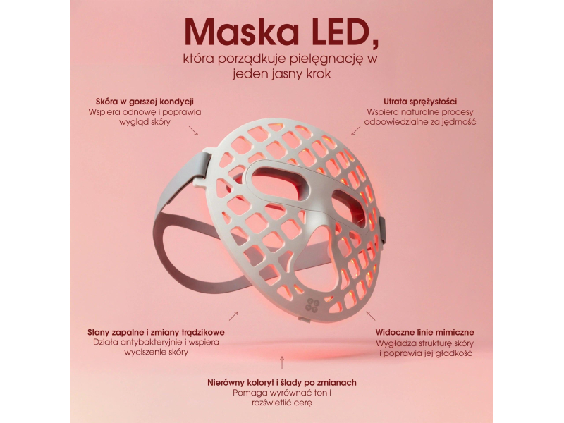Zent Maska LED DermaLight