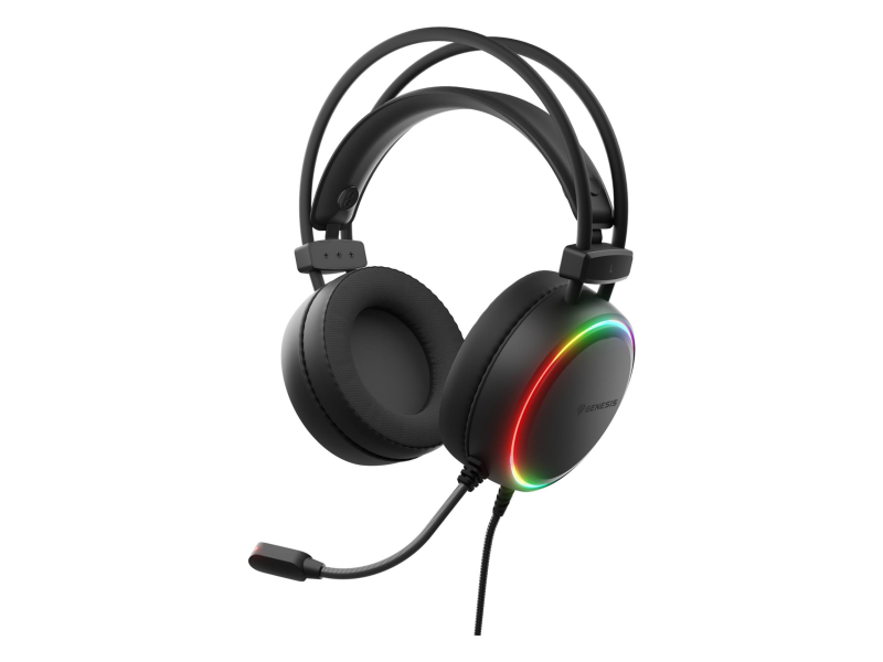 Genesis NEON 614 RGB Czarne