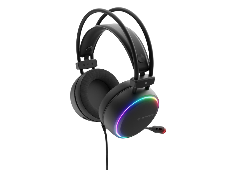 Genesis NEON 614 RGB Czarne