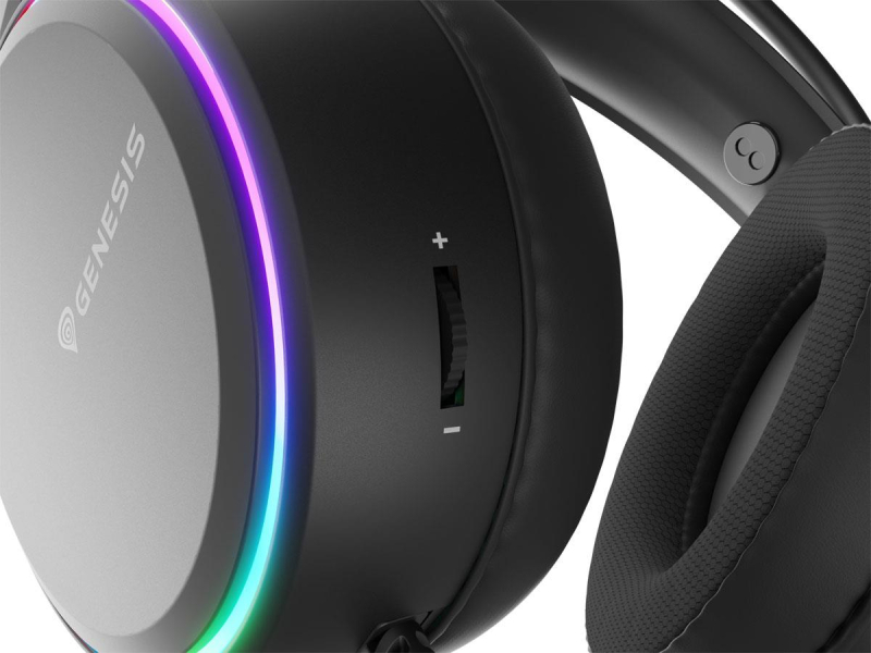 Genesis NEON 614 RGB Czarne