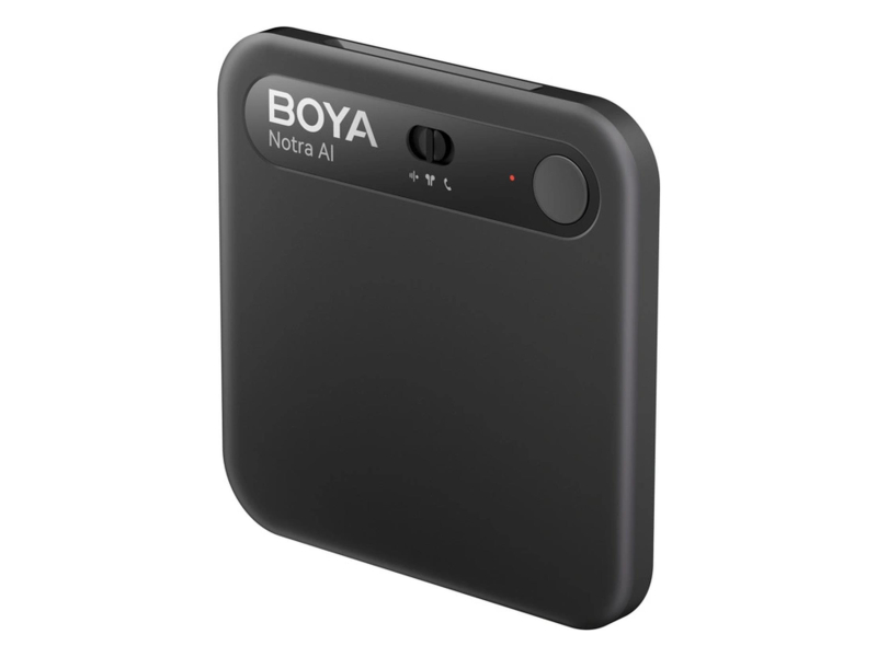 Boya Dyktafon AI Notra Czarny