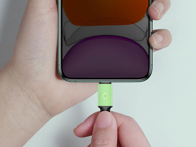 USAMS Kabel U52 microUSB 2A Fast Charge 1m żółty