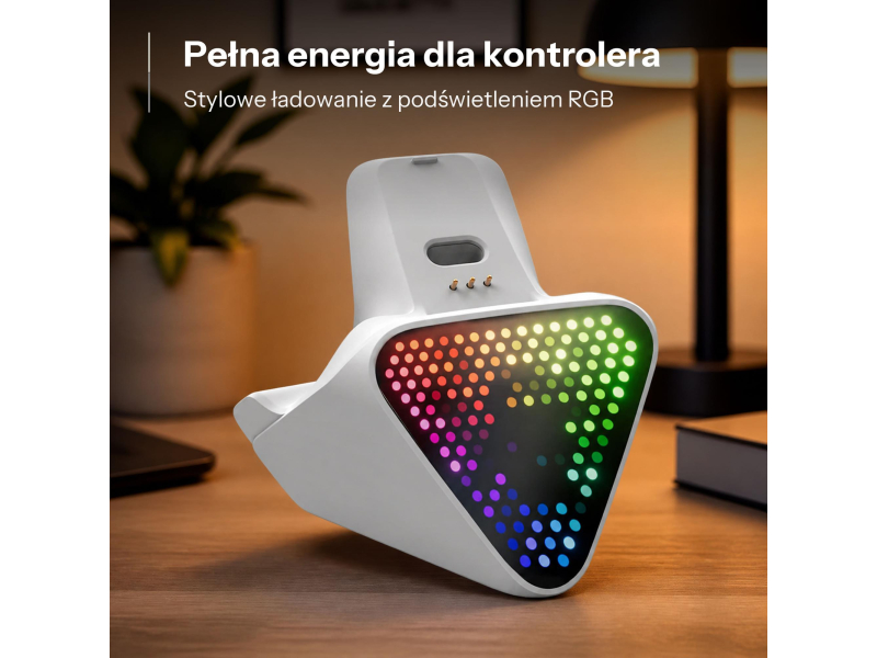 FlyDigi Stacja ładująca Dock 2 pro do Apex 5 i Vader 5 Pro biały